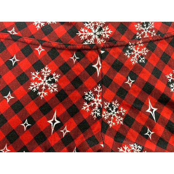 Joyland Pajama Bottoms 2 Pair Snowflake/Dog Stretch Women's Size Large - Picture 6 of 8